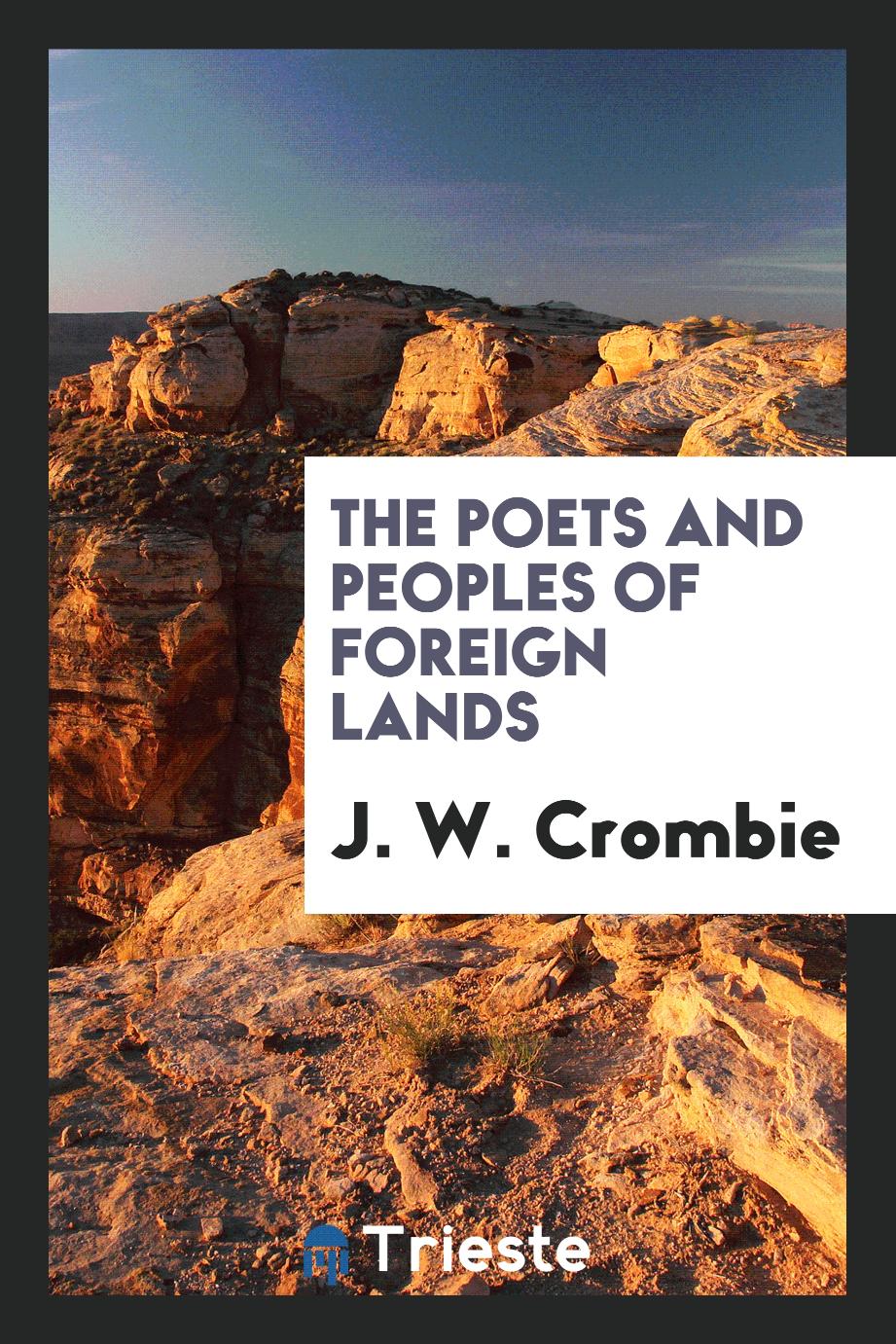 The Poets and Peoples of Foreign Lands