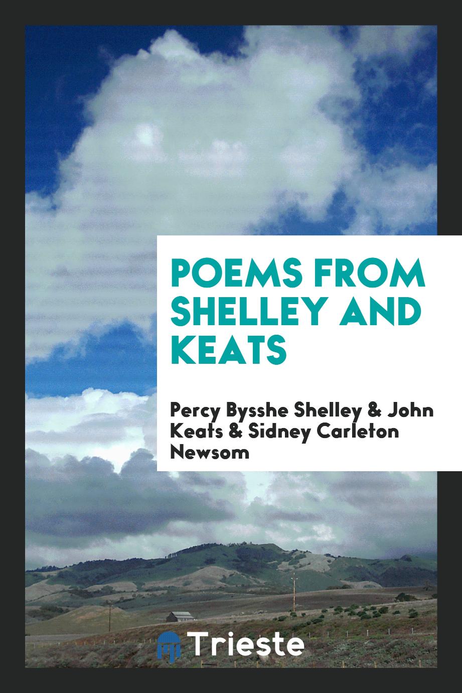 Poems from Shelley and Keats