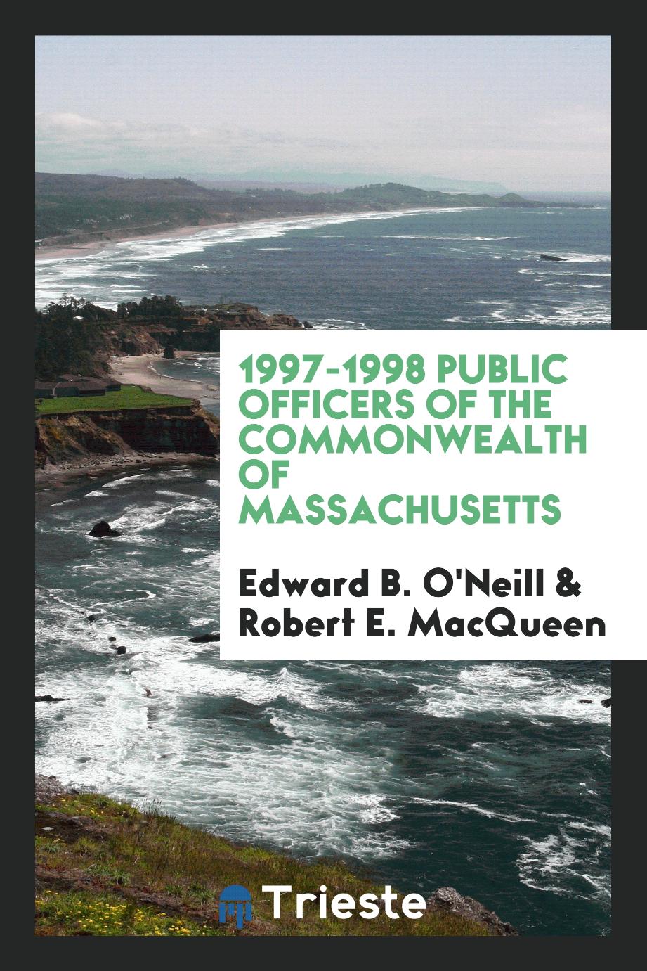 1997-1998 public officers of the Commonwealth of Massachusetts