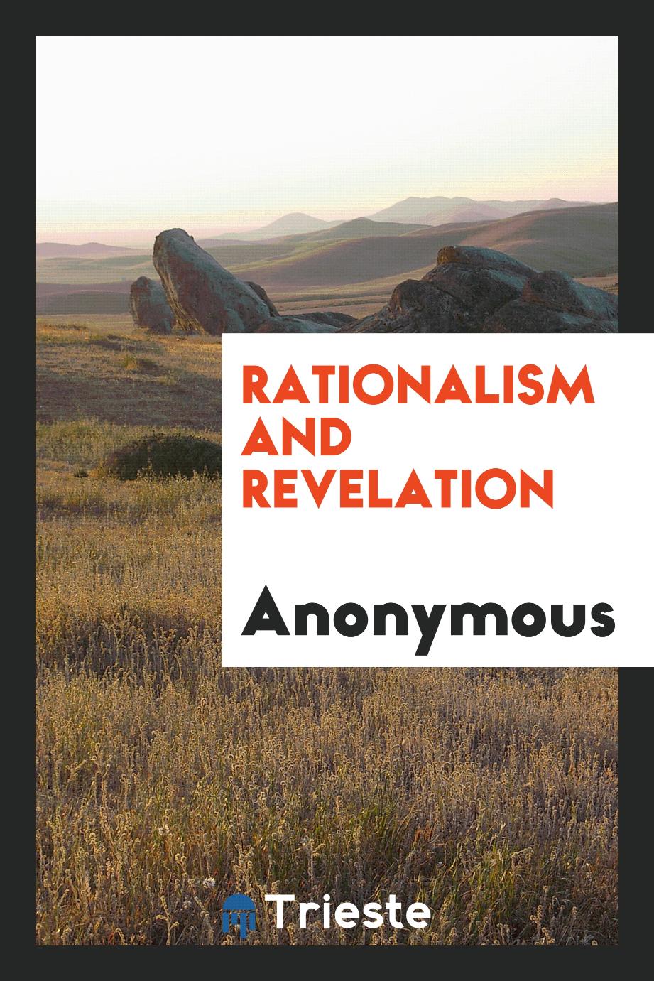 Rationalism and revelation