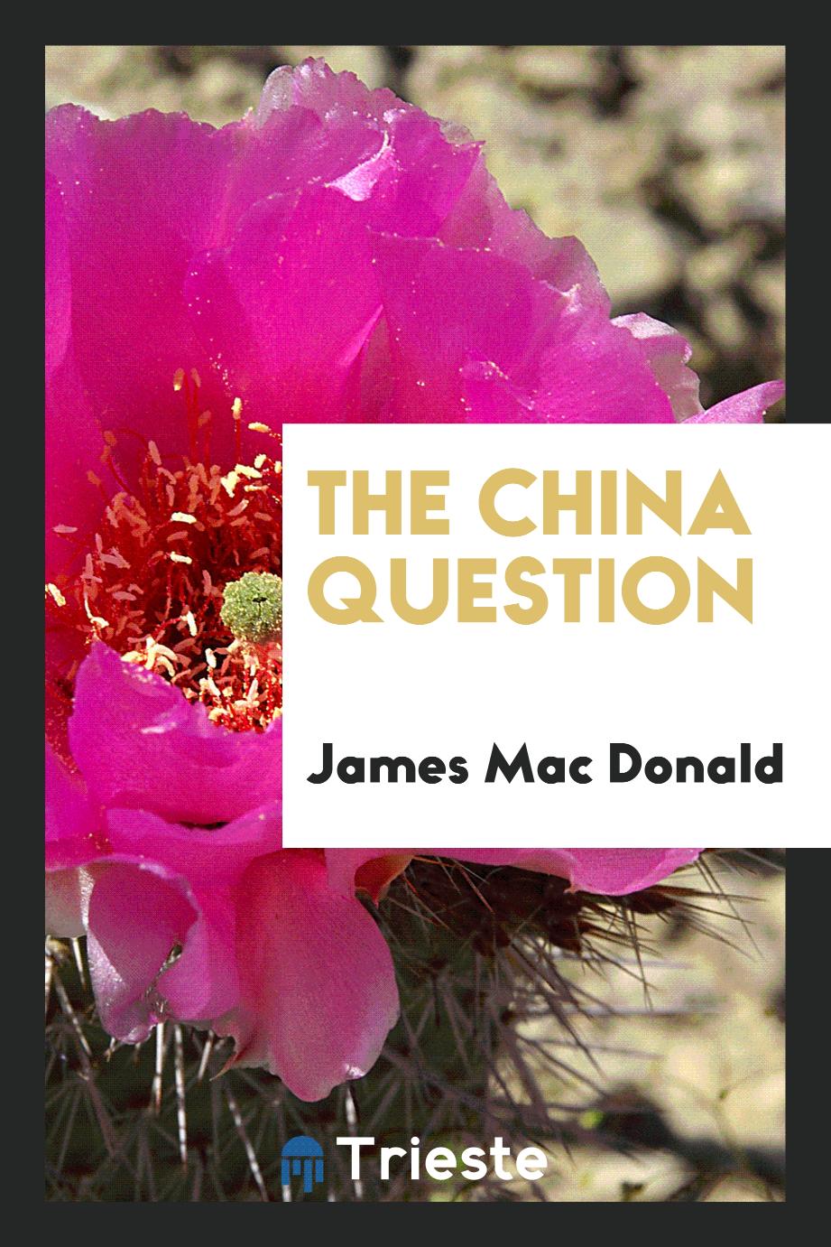 The China Question