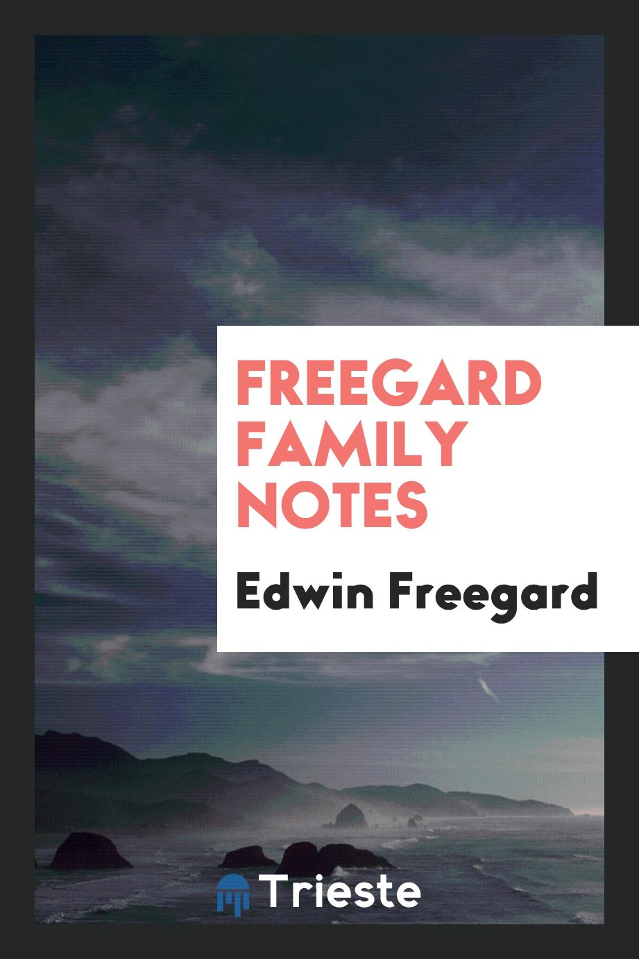 Freegard family notes