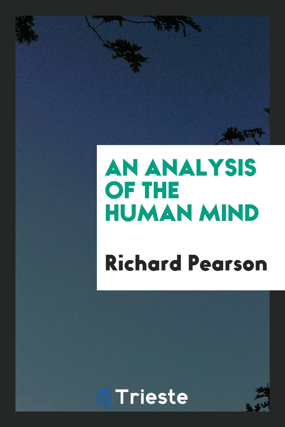 An Analysis of the Human Mind