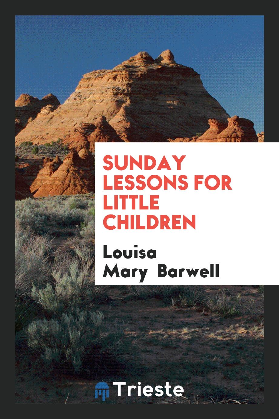 Sunday lessons for little children