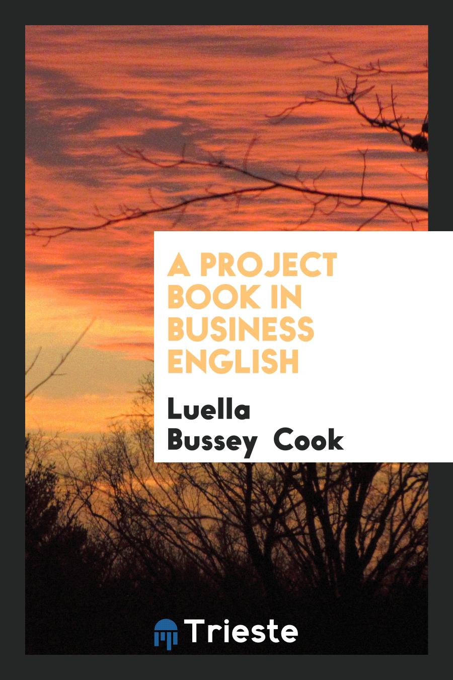 A Project Book in Business English