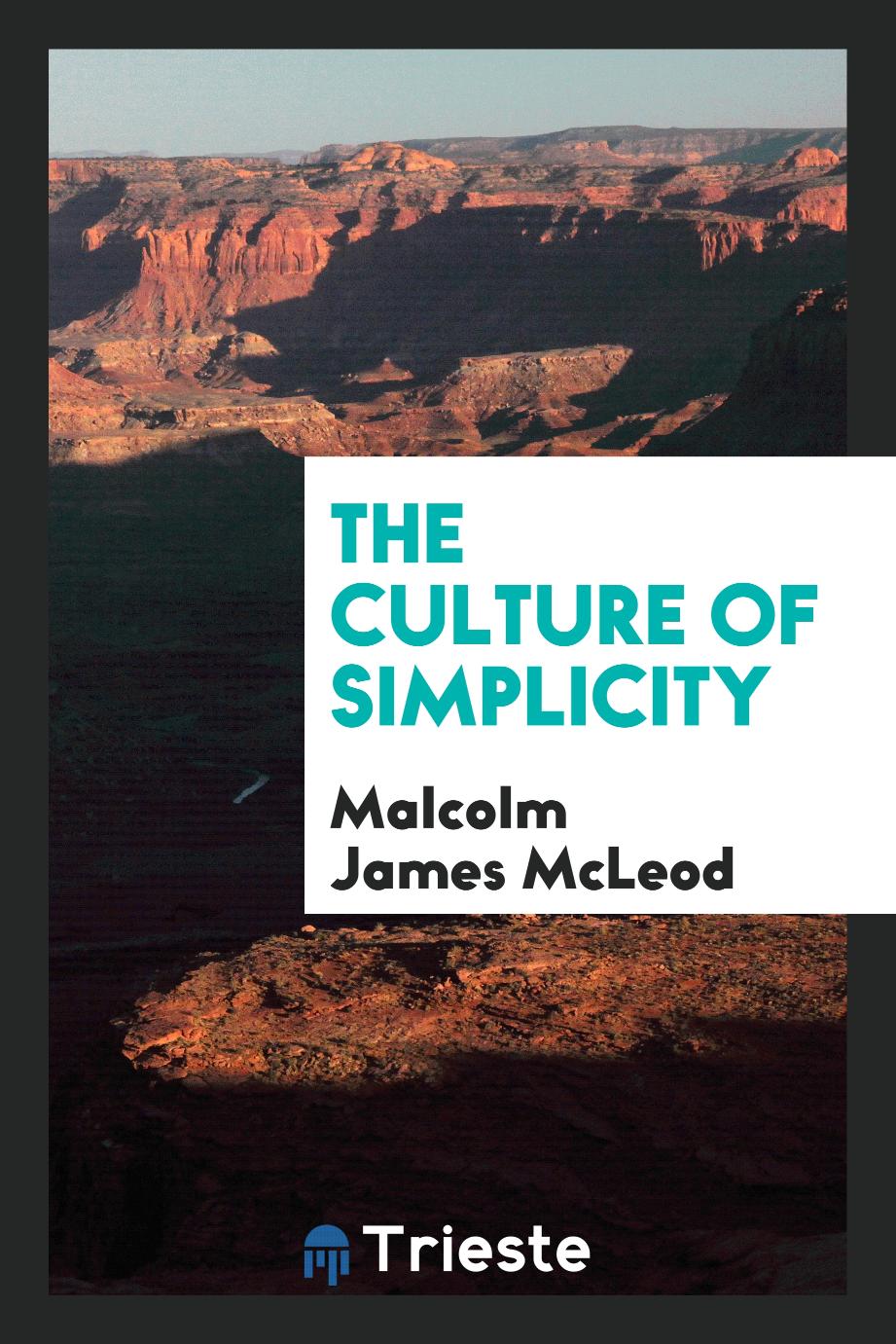 The culture of simplicity