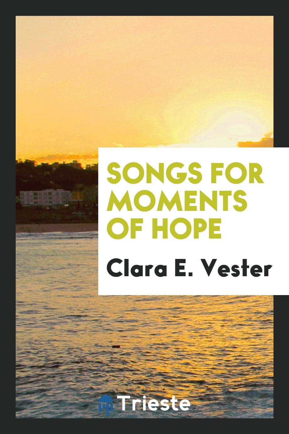 Songs for Moments of Hope