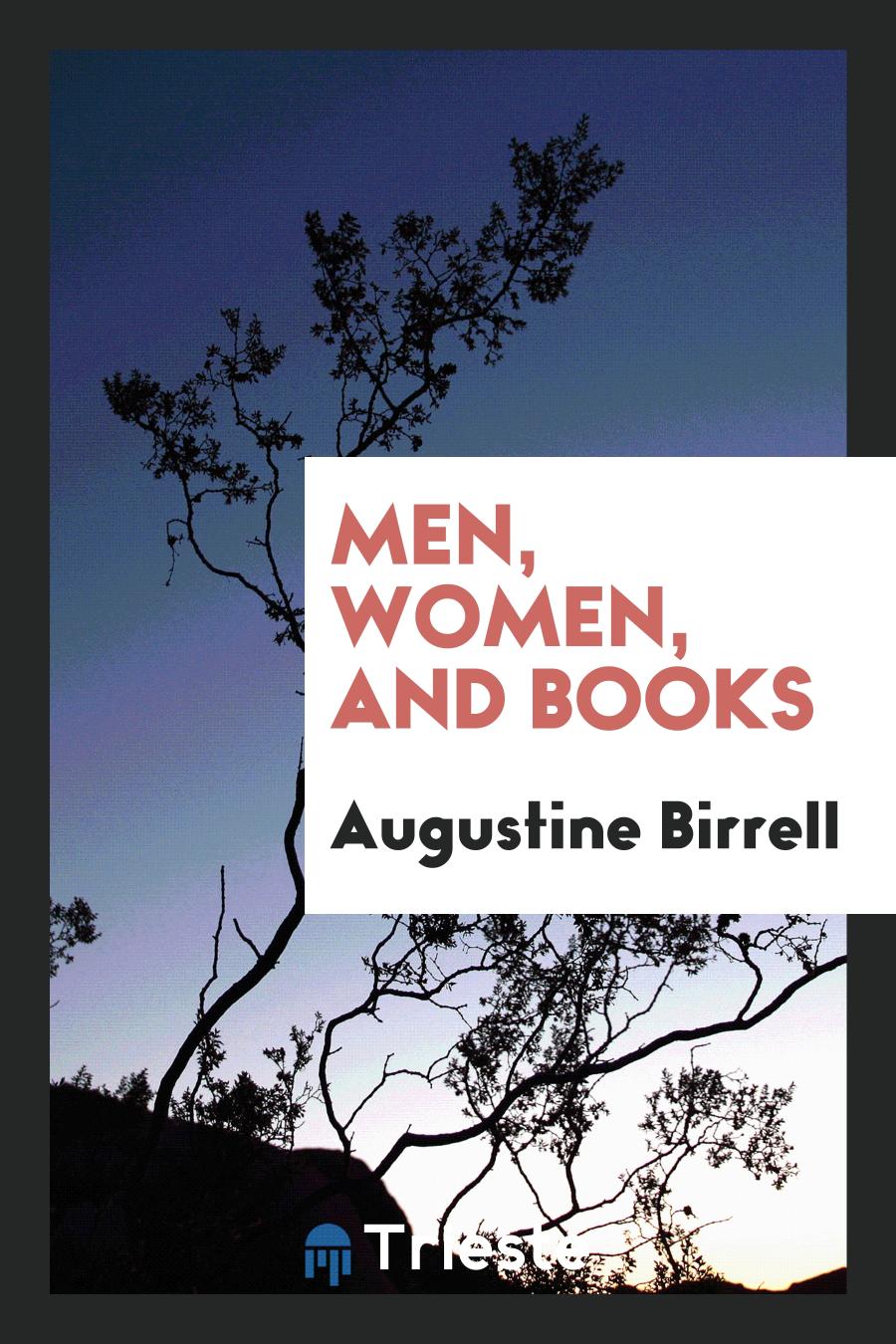 Men, women, and books