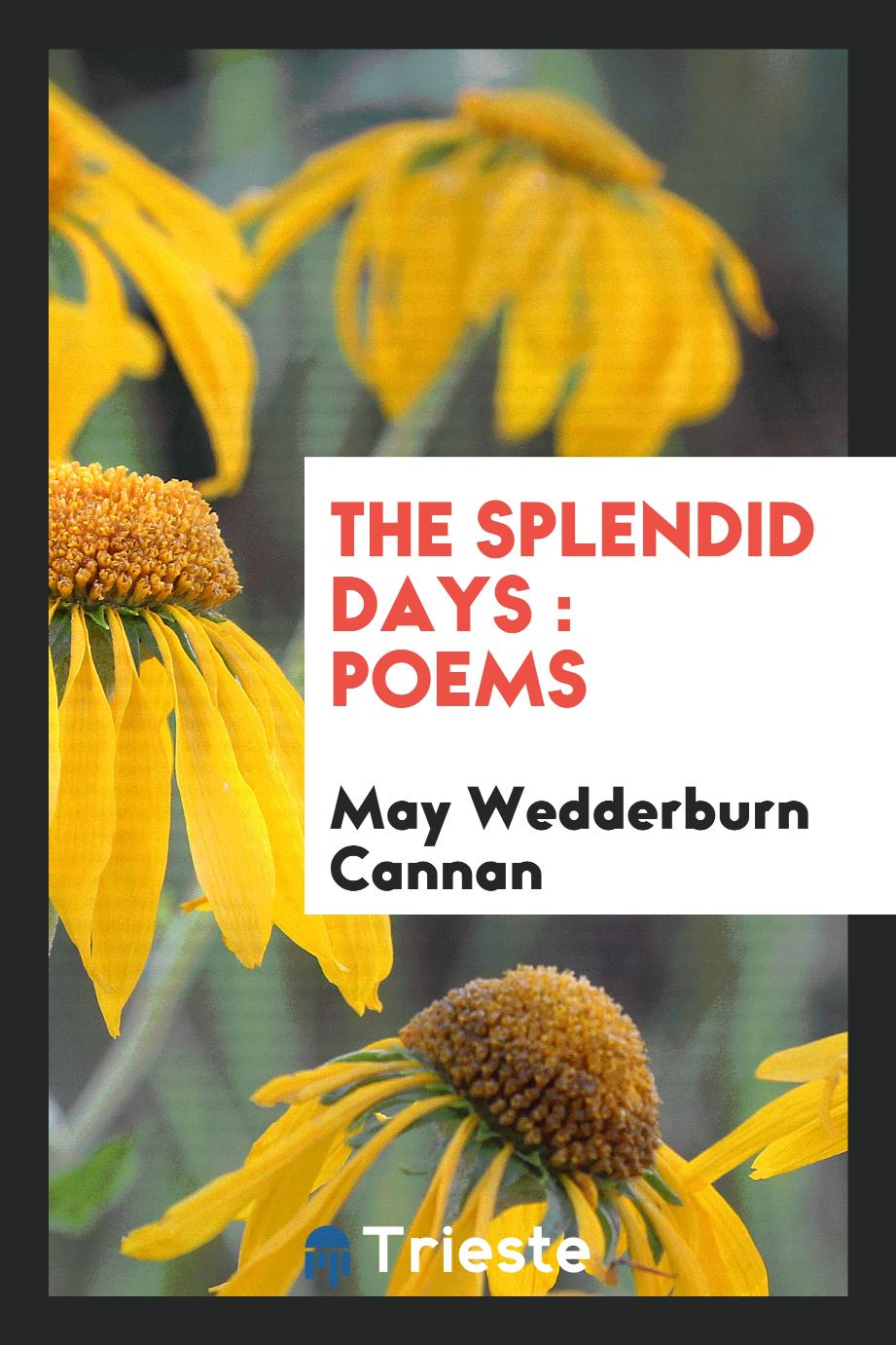 The splendid days : poems
