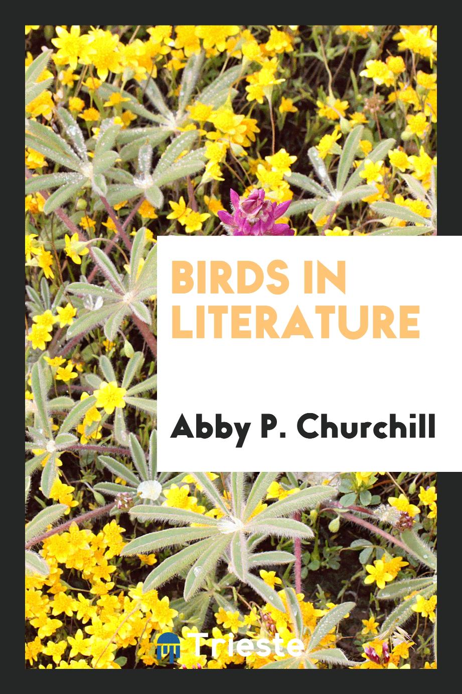 Birds in literature