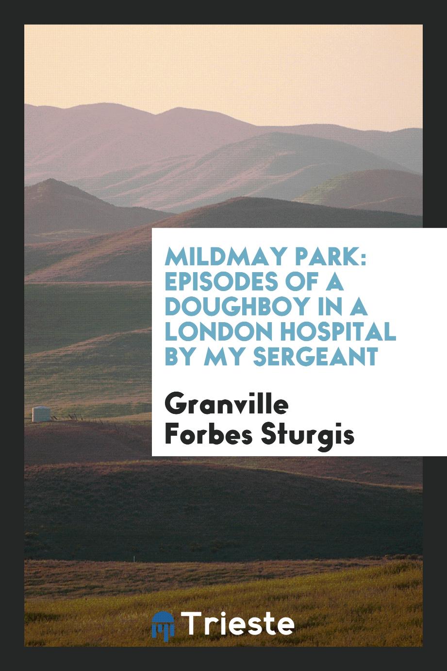 Mildmay Park: Episodes of a Doughboy in a London Hospital by My Sergeant