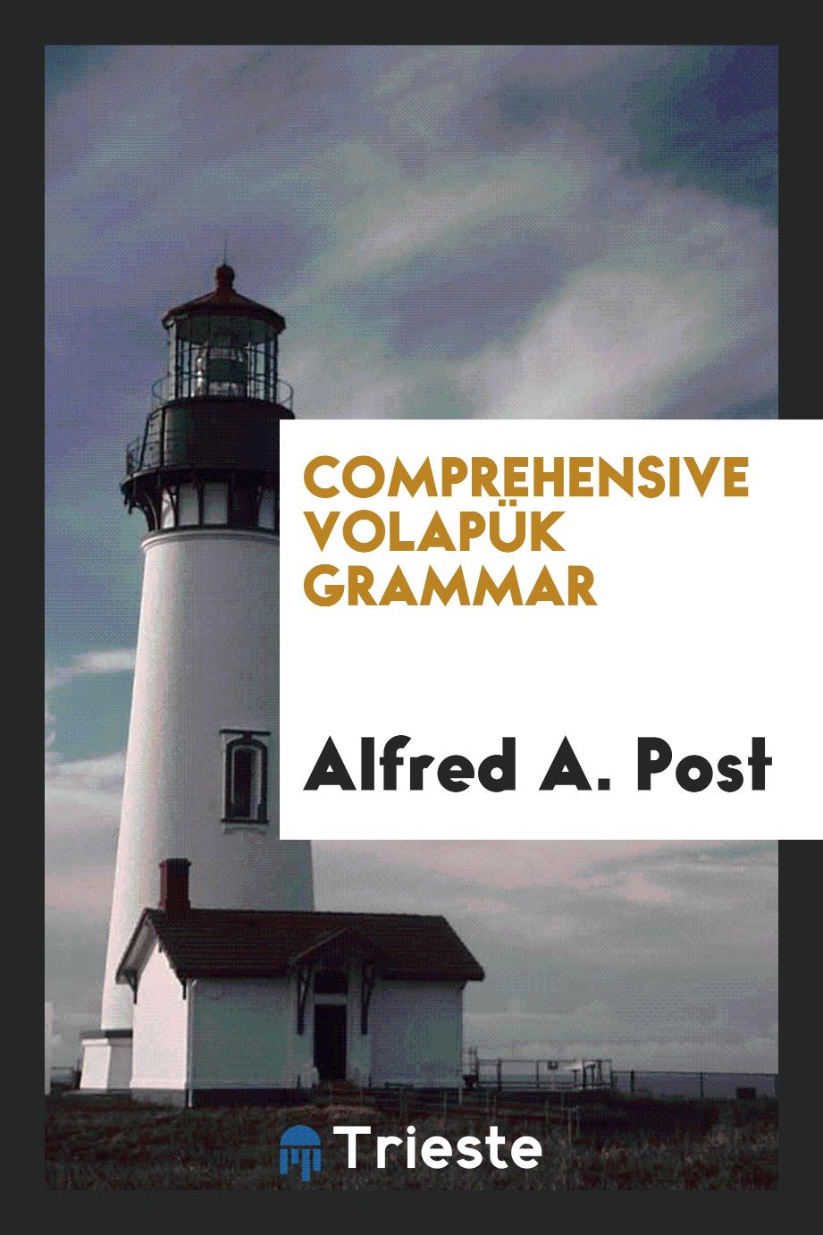 Comprehensive Volapük Grammar