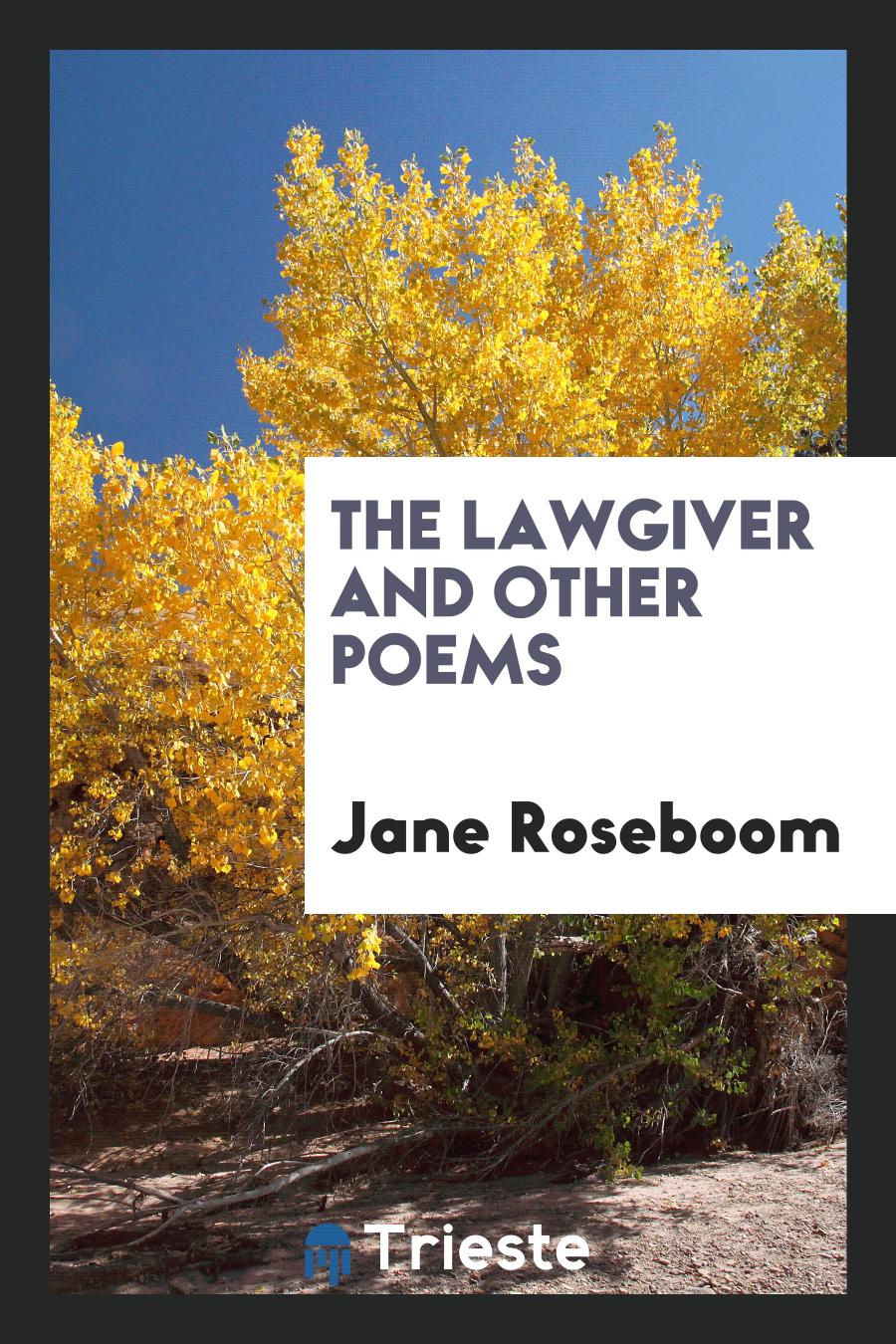 The Lawgiver and Other Poems
