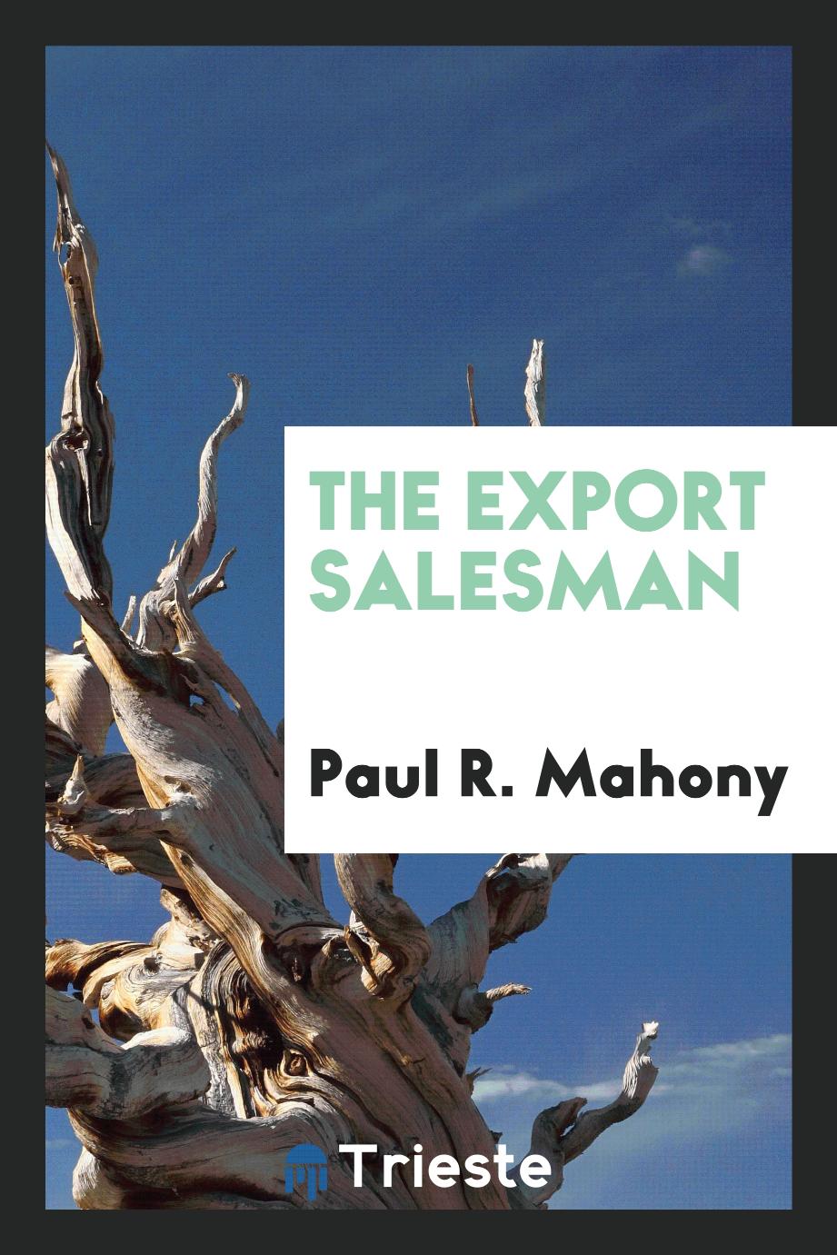 The Export Salesman