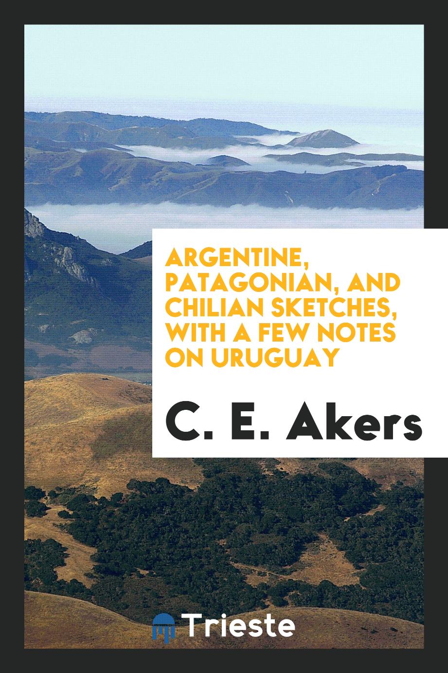 Argentine, Patagonian, and Chilian sketches, with a few notes on Uruguay