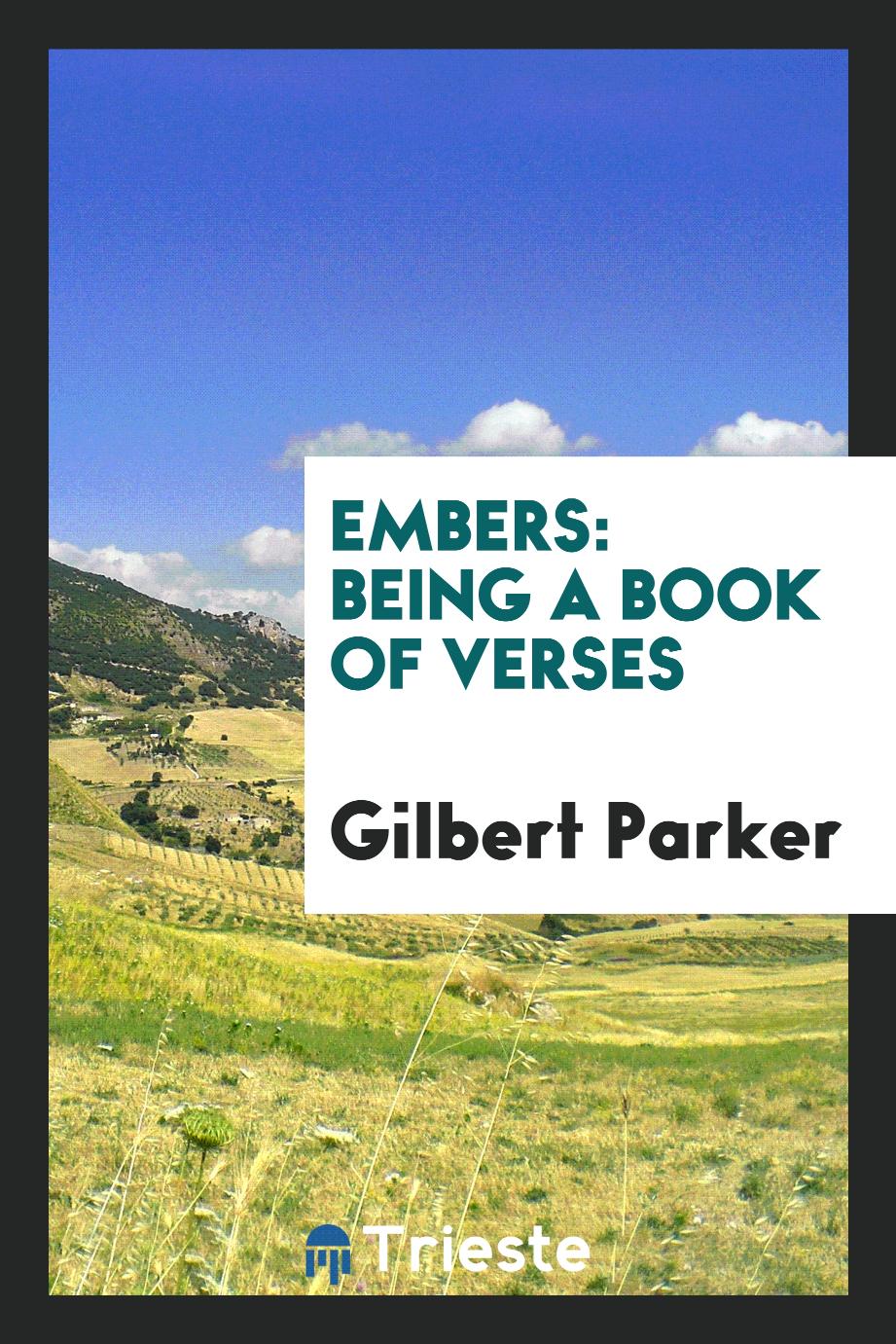 Embers: Being a Book of Verses