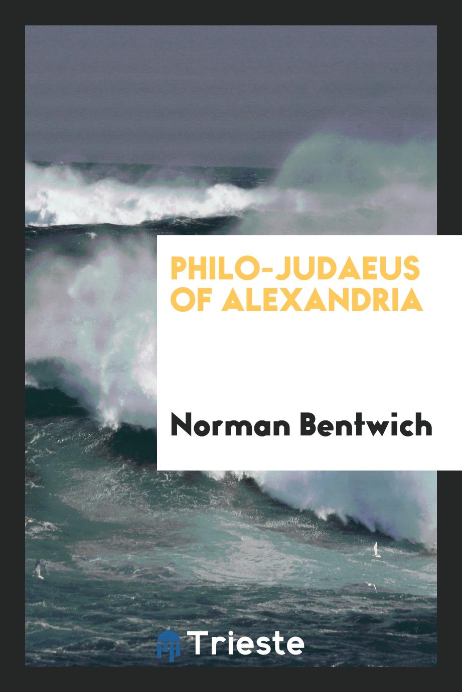 Philo-Judaeus of Alexandria