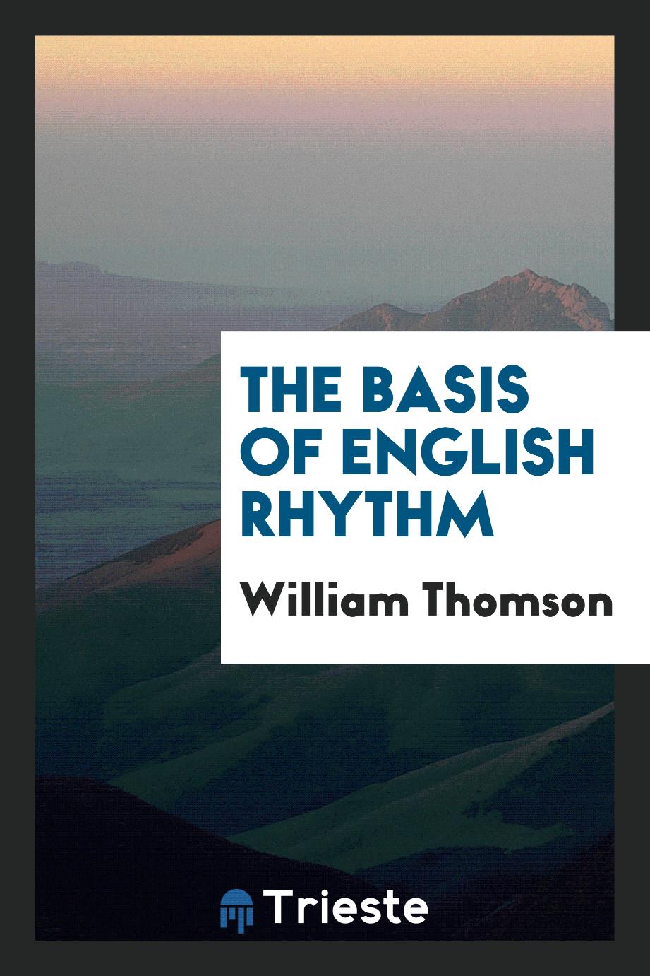 The Basis of English Rhythm