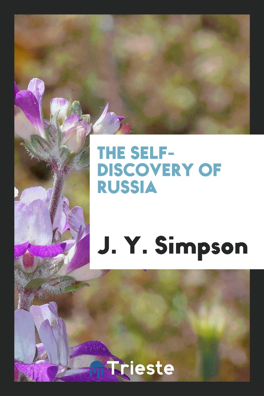 The self-discovery of Russia