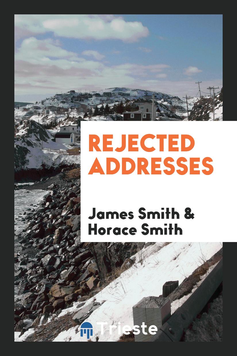 Rejected addresses