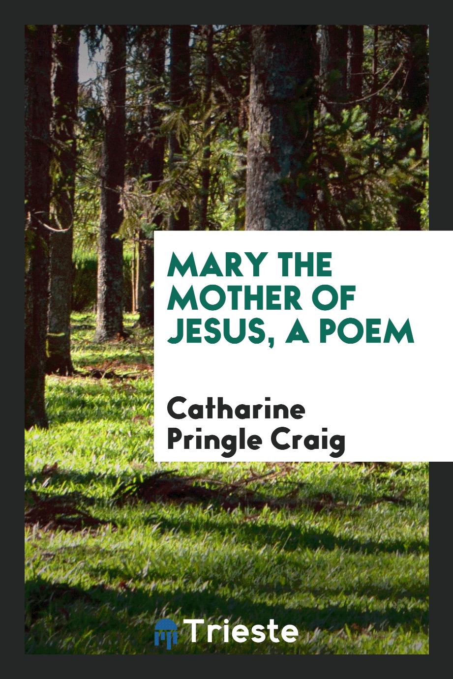 Mary the Mother of Jesus, a Poem