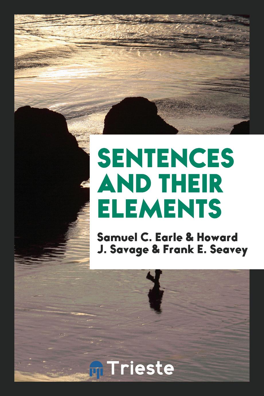 Sentences and their elements