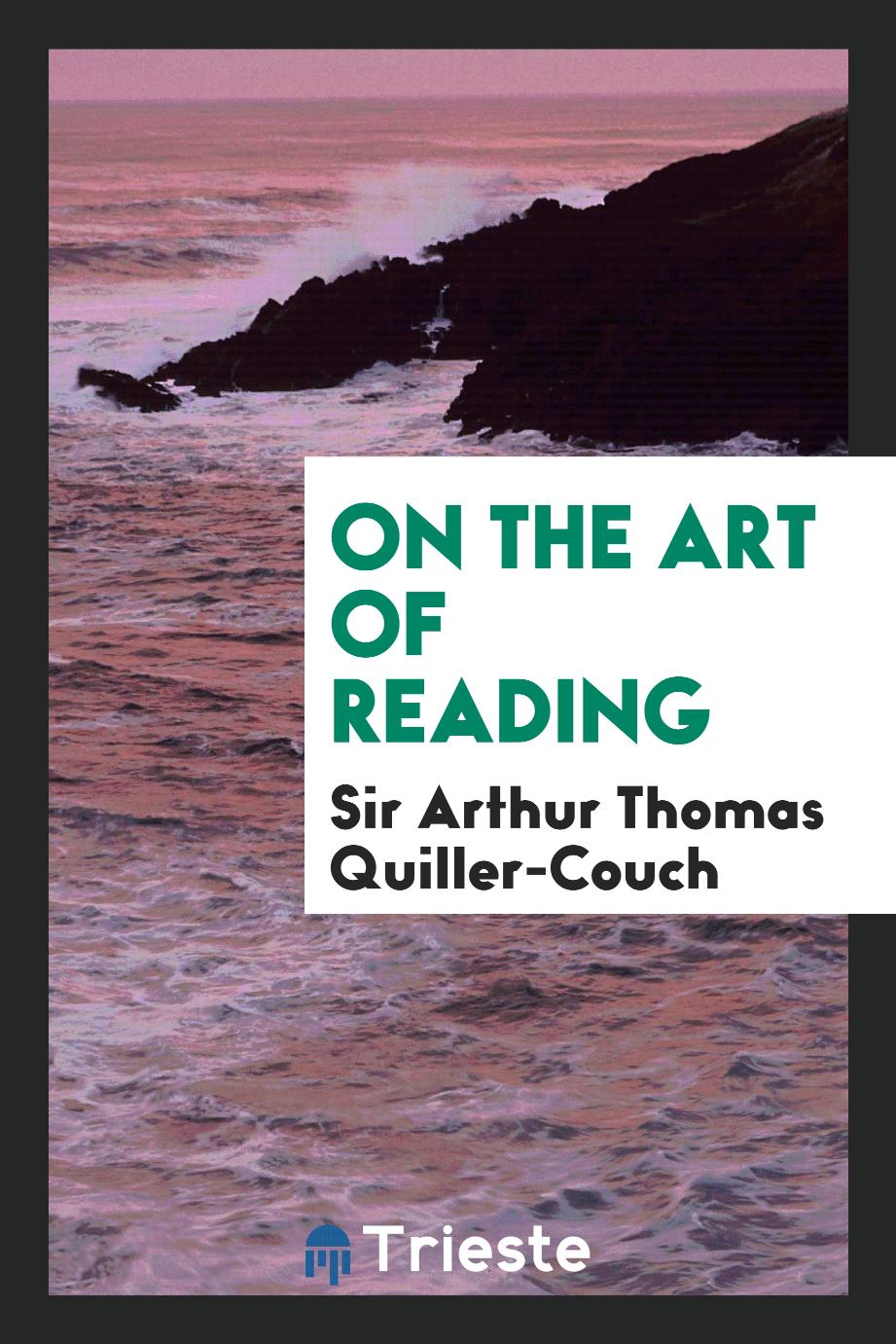 On the art of reading