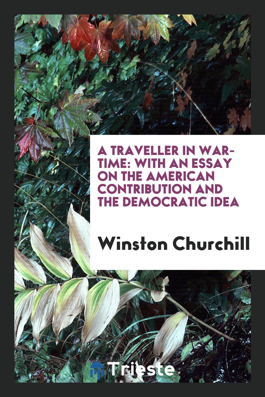 A traveller in war-time: with an essay on the American contribution and the democratic idea
