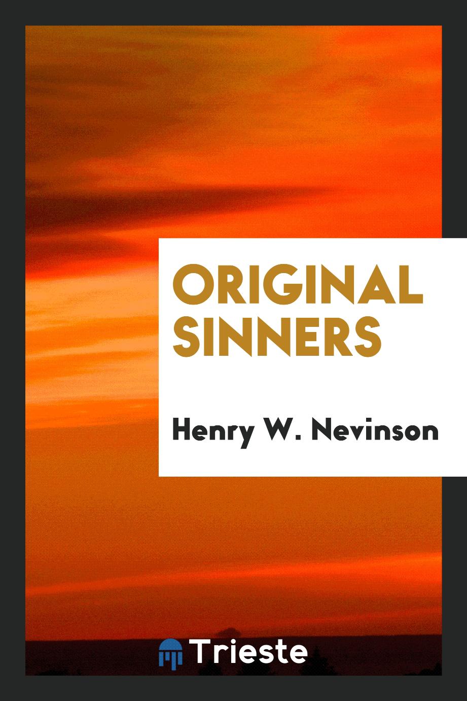 Original sinners