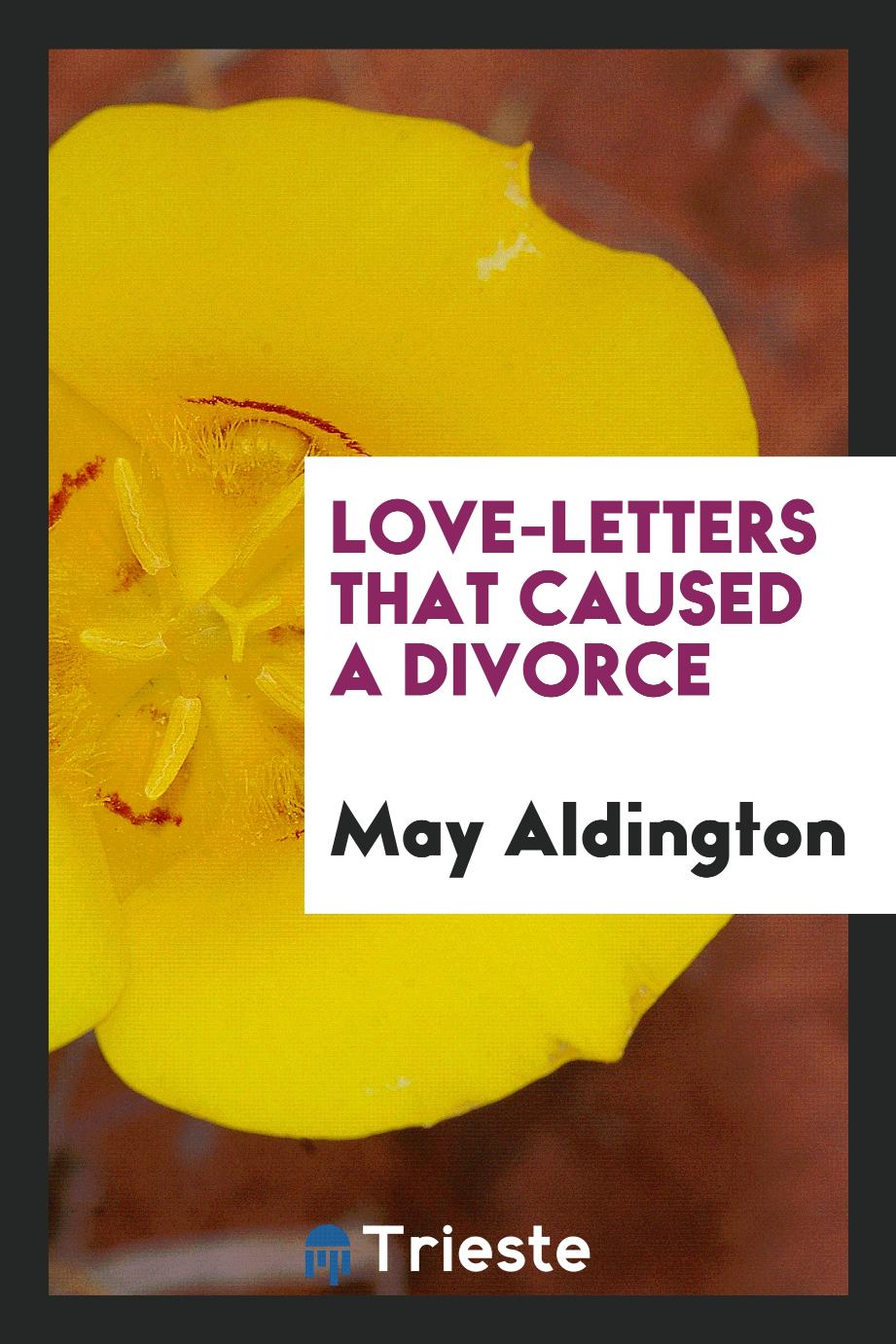Love-Letters that Caused a Divorce
