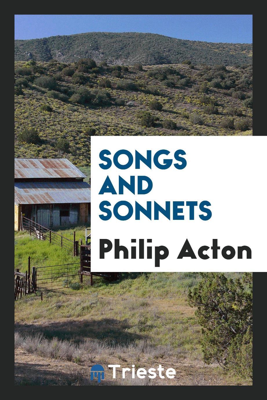 Songs and Sonnets