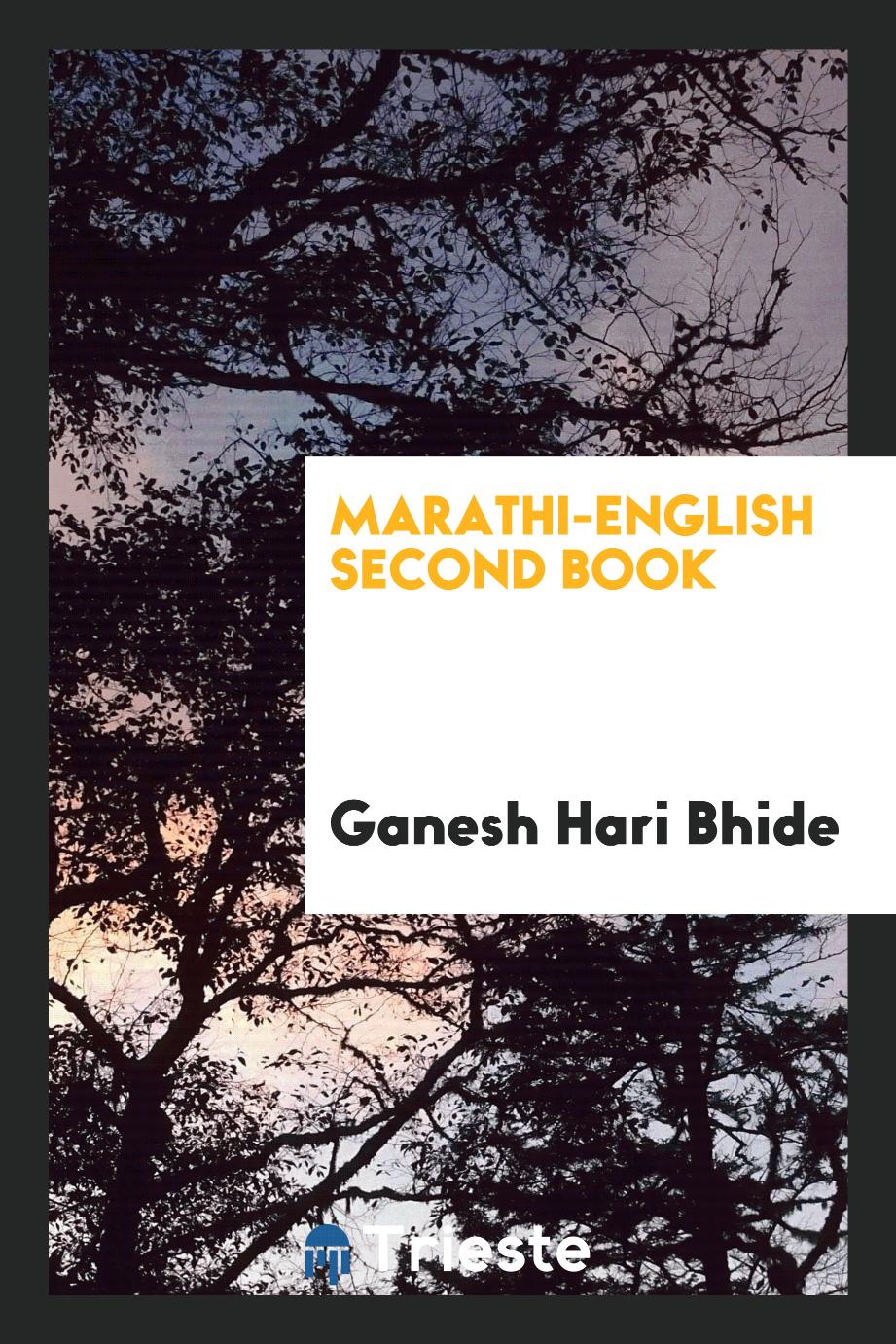 Marathi-English Second Book