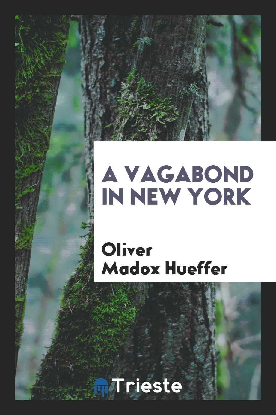 A vagabond in New York
