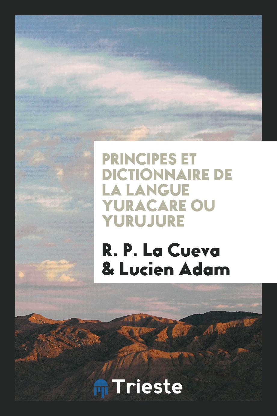 Principes et Dictionnaire de la Langue Yuracare ou Yurujure