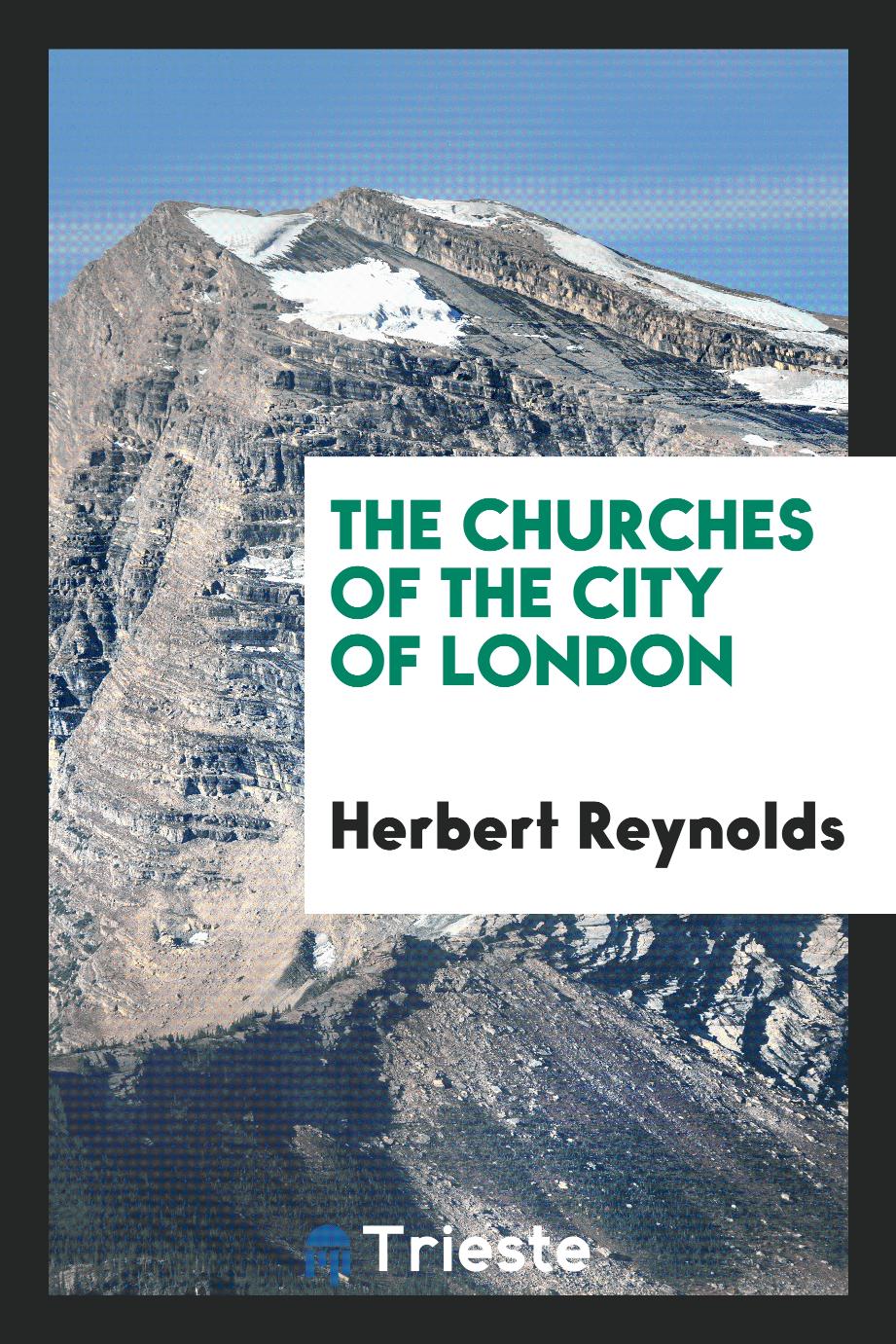 The churches of the city of London