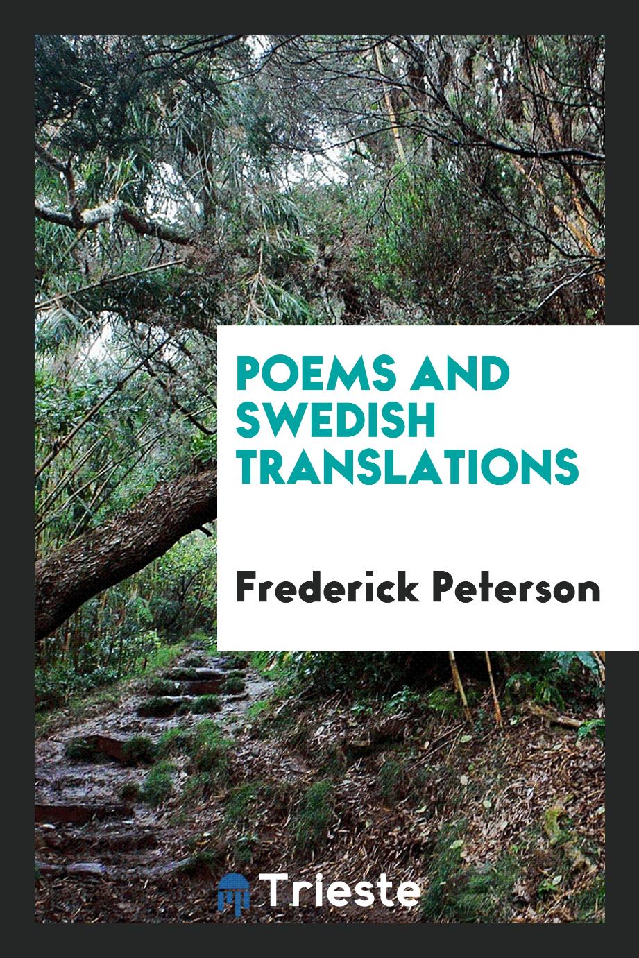 Poems and Swedish translations