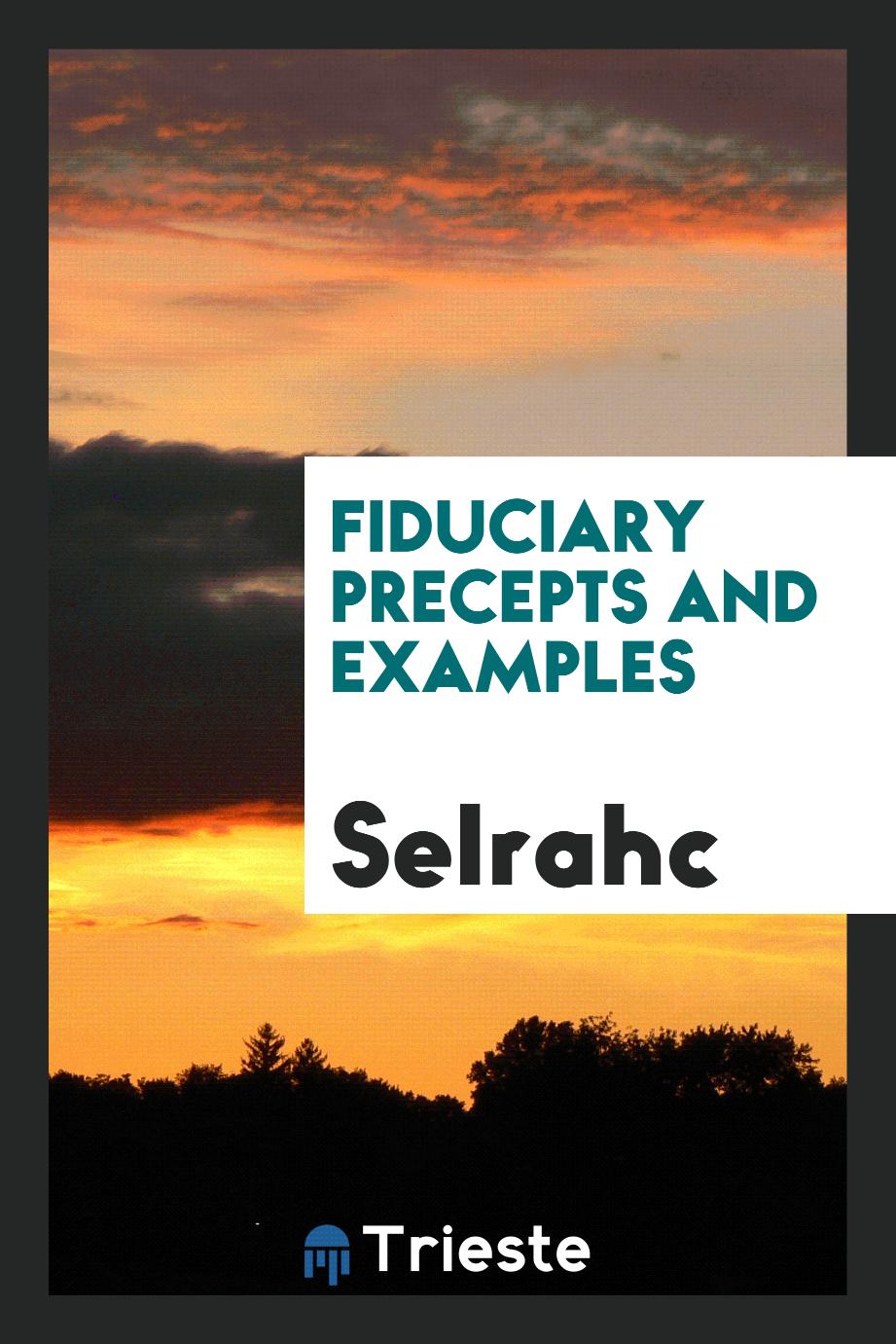 Fiduciary precepts and examples