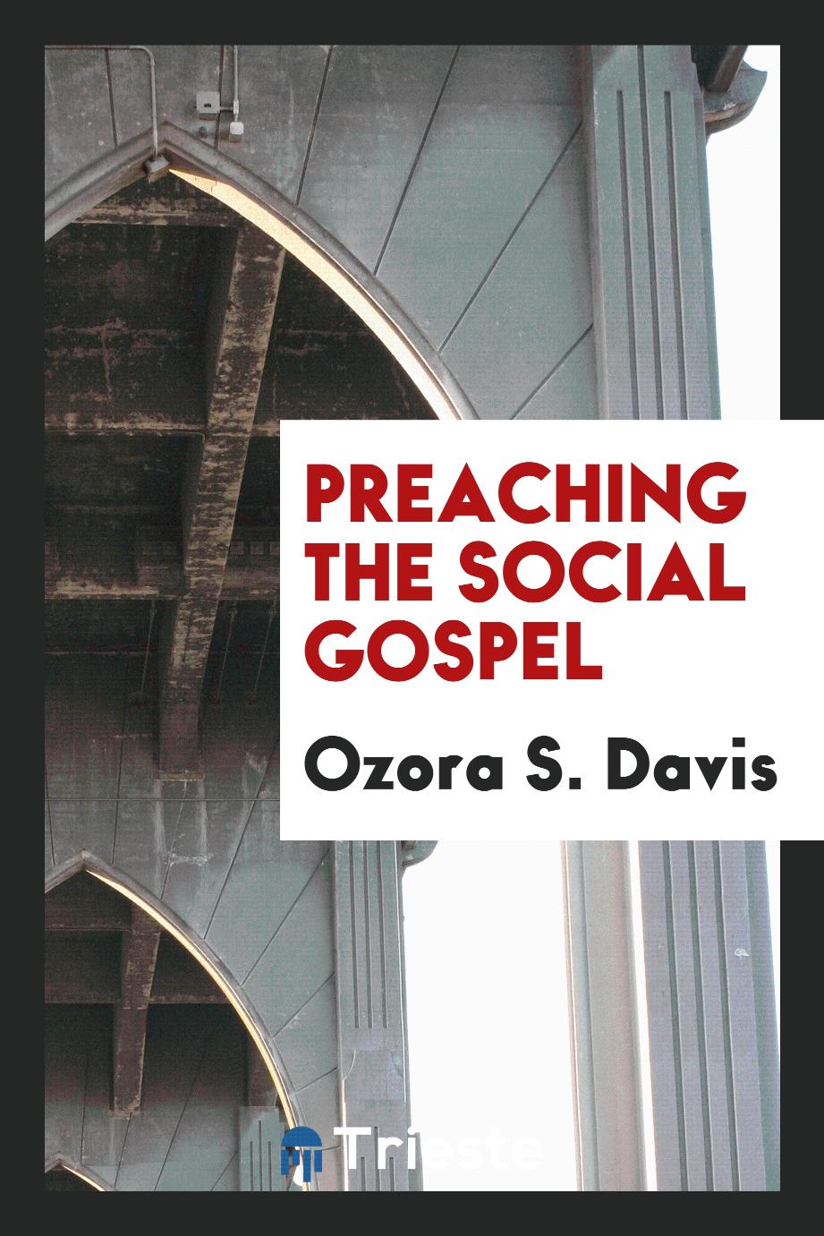 Preaching the social gospel