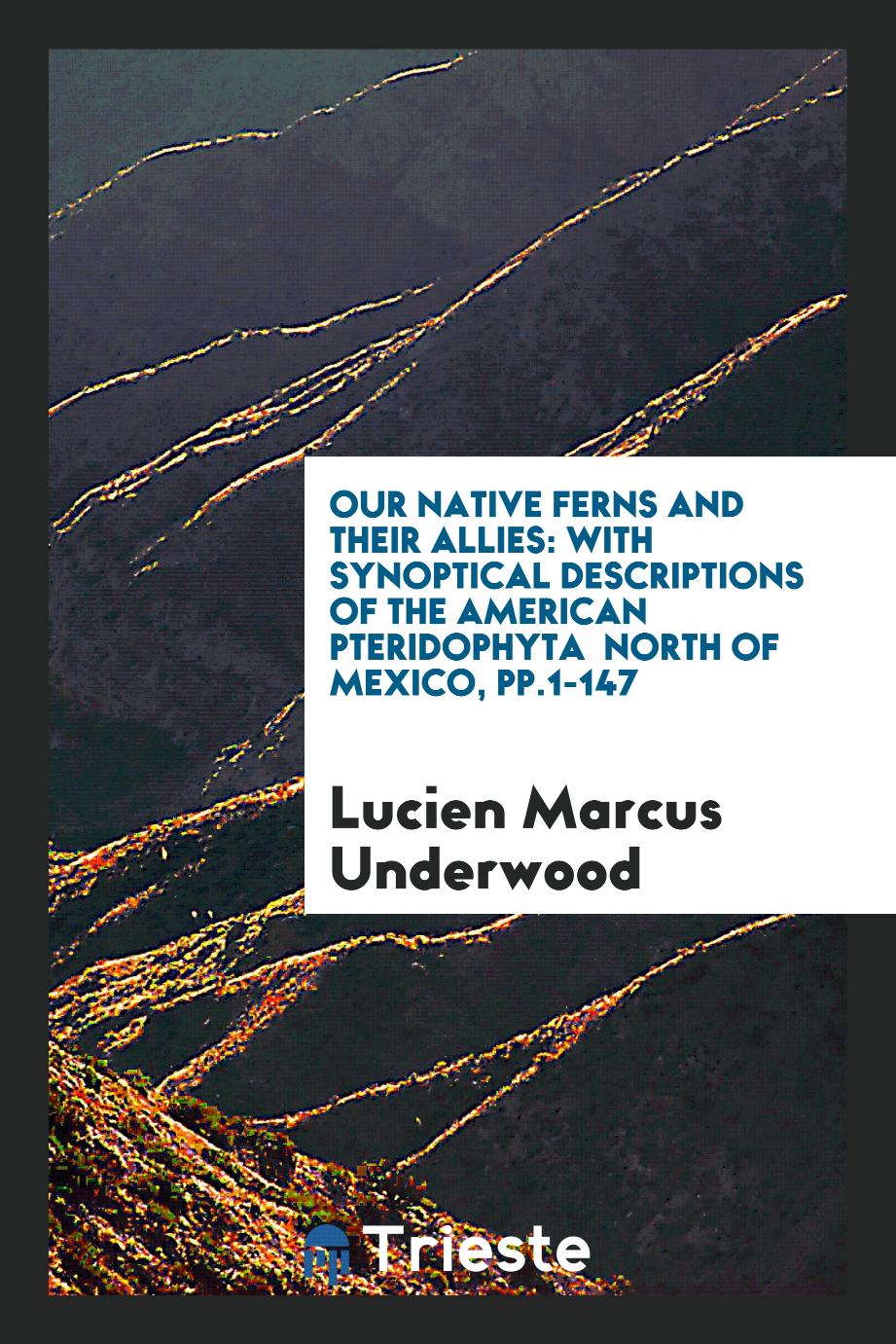 Our Native Ferns and Their Allies: With Synoptical Descriptions of the American Pteridophyta North of Mexico, pp.1-147