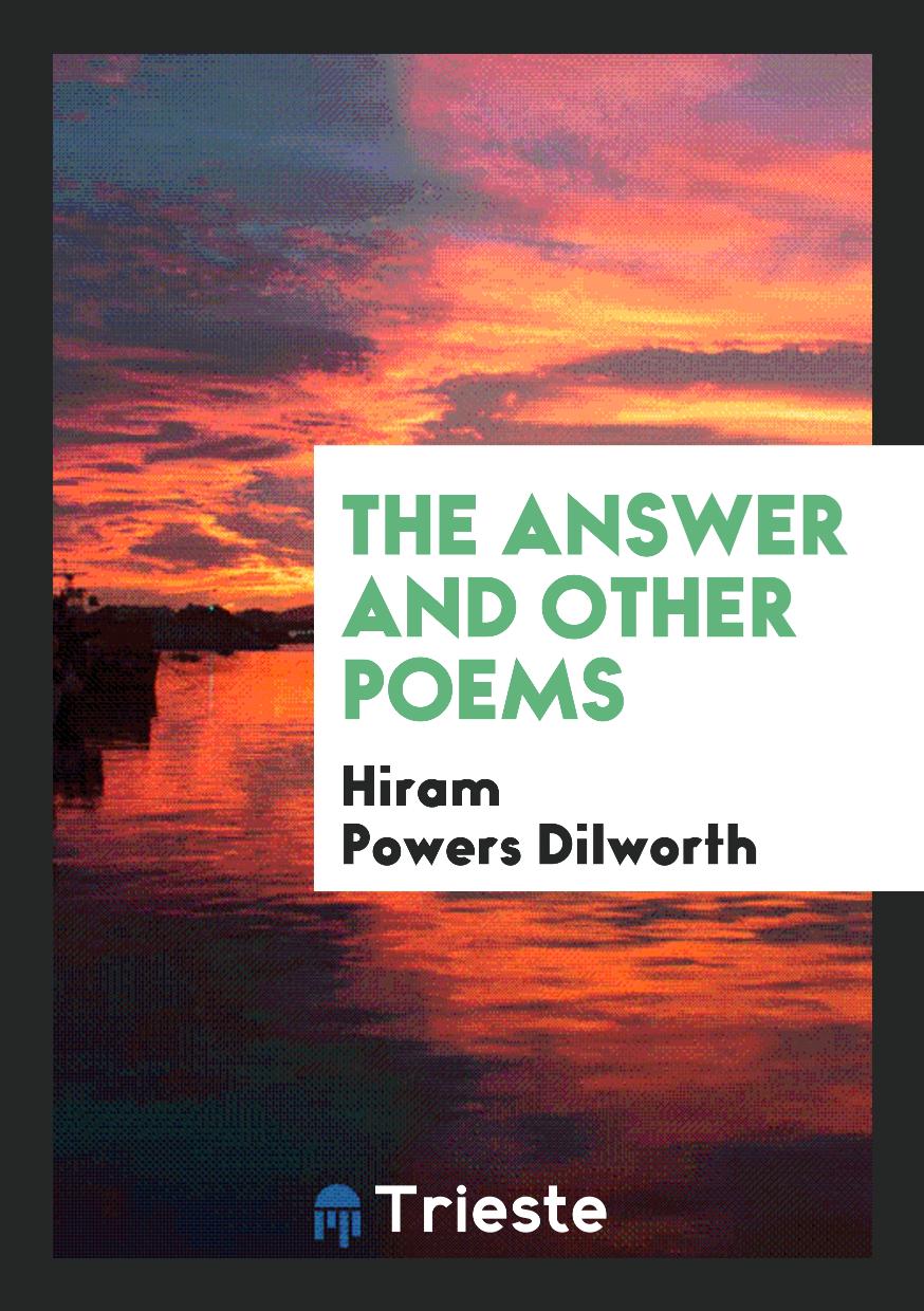 The Answer and Other Poems