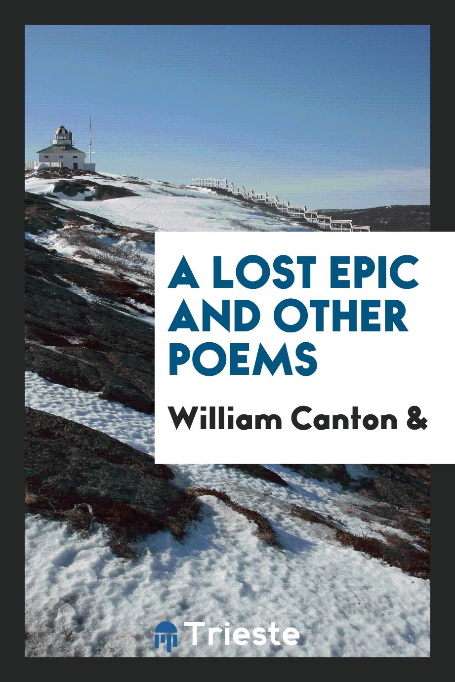 A lost epic and other poems