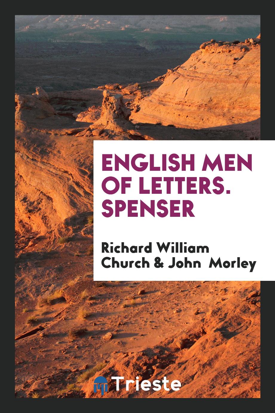 English Men of Letters. Spenser