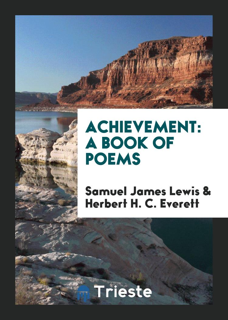 Achievement: A Book of Poems