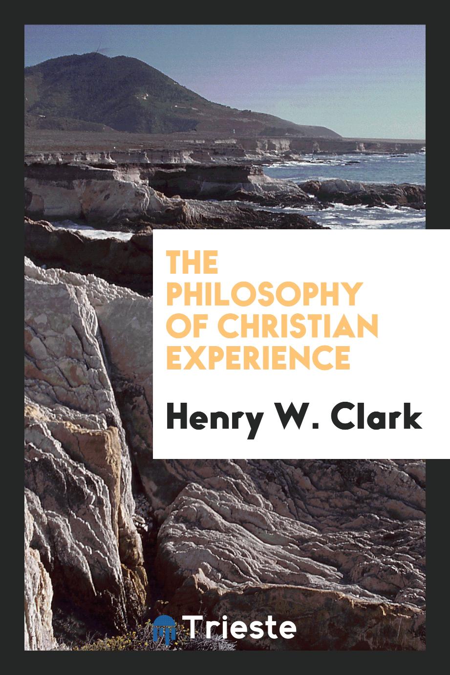 The philosophy of Christian experience