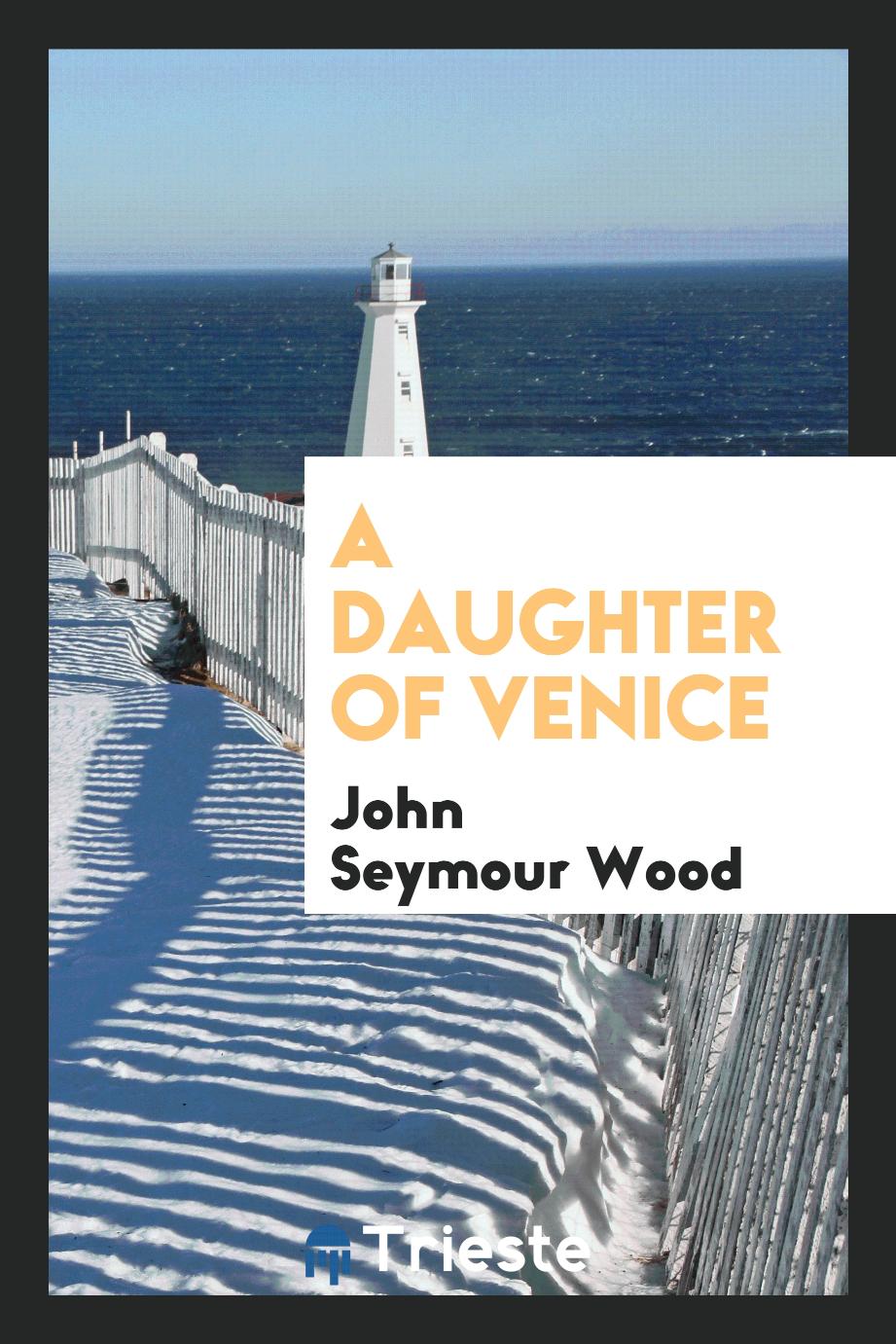 John Seymour Wood - A daughter of Venice