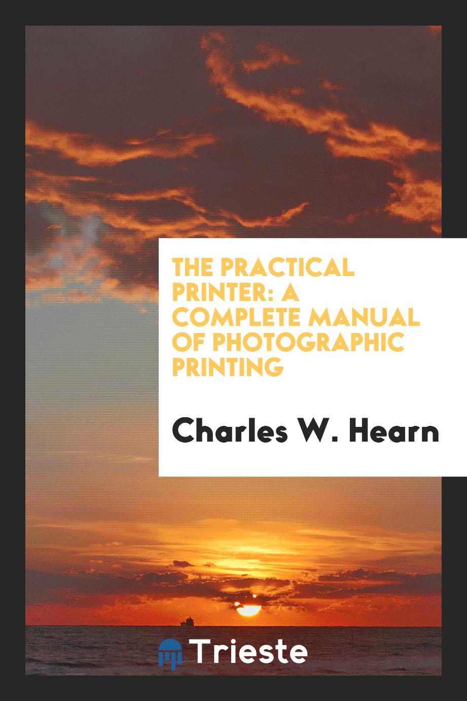 The practical printer: a complete manual of photographic printing