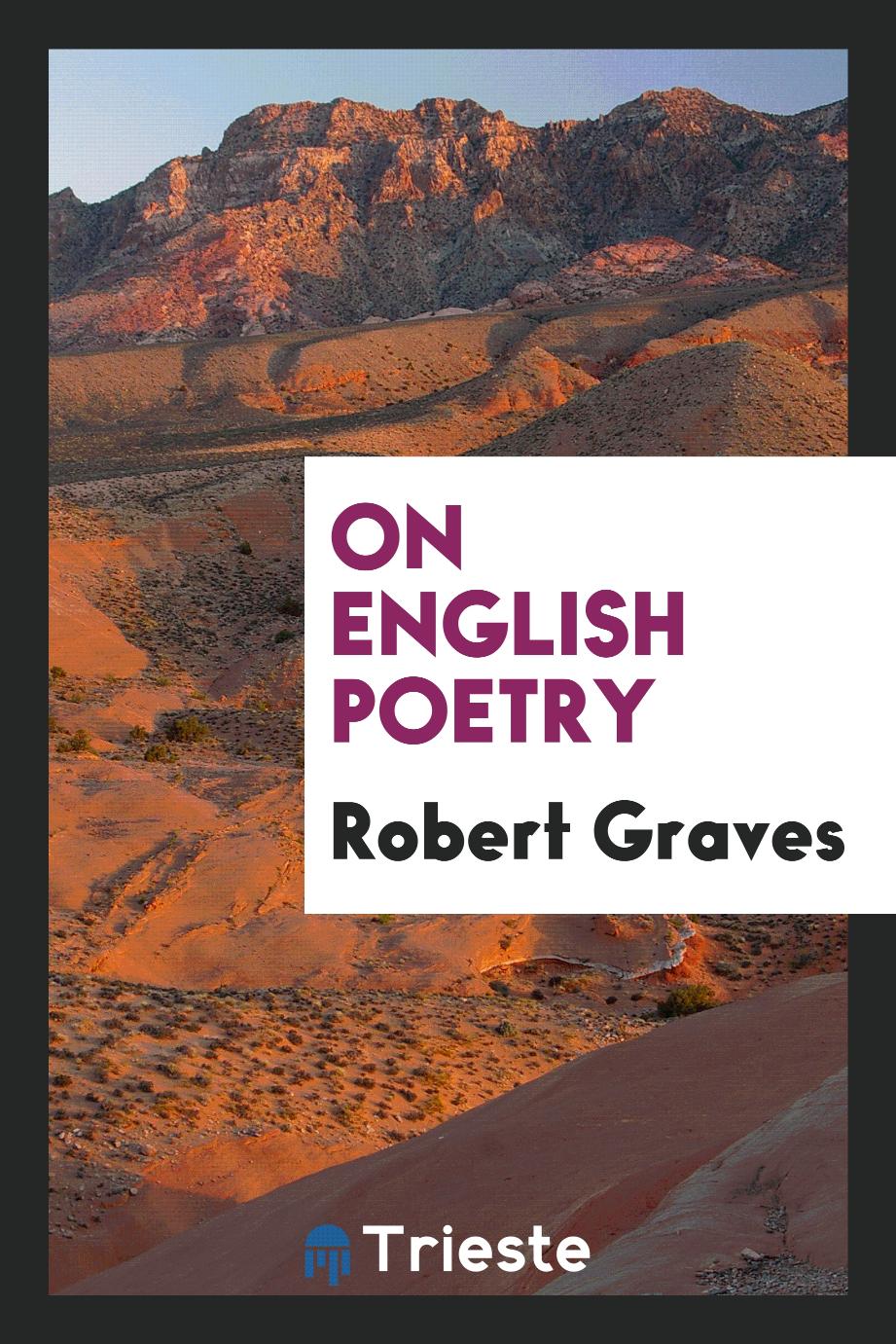 On English poetry