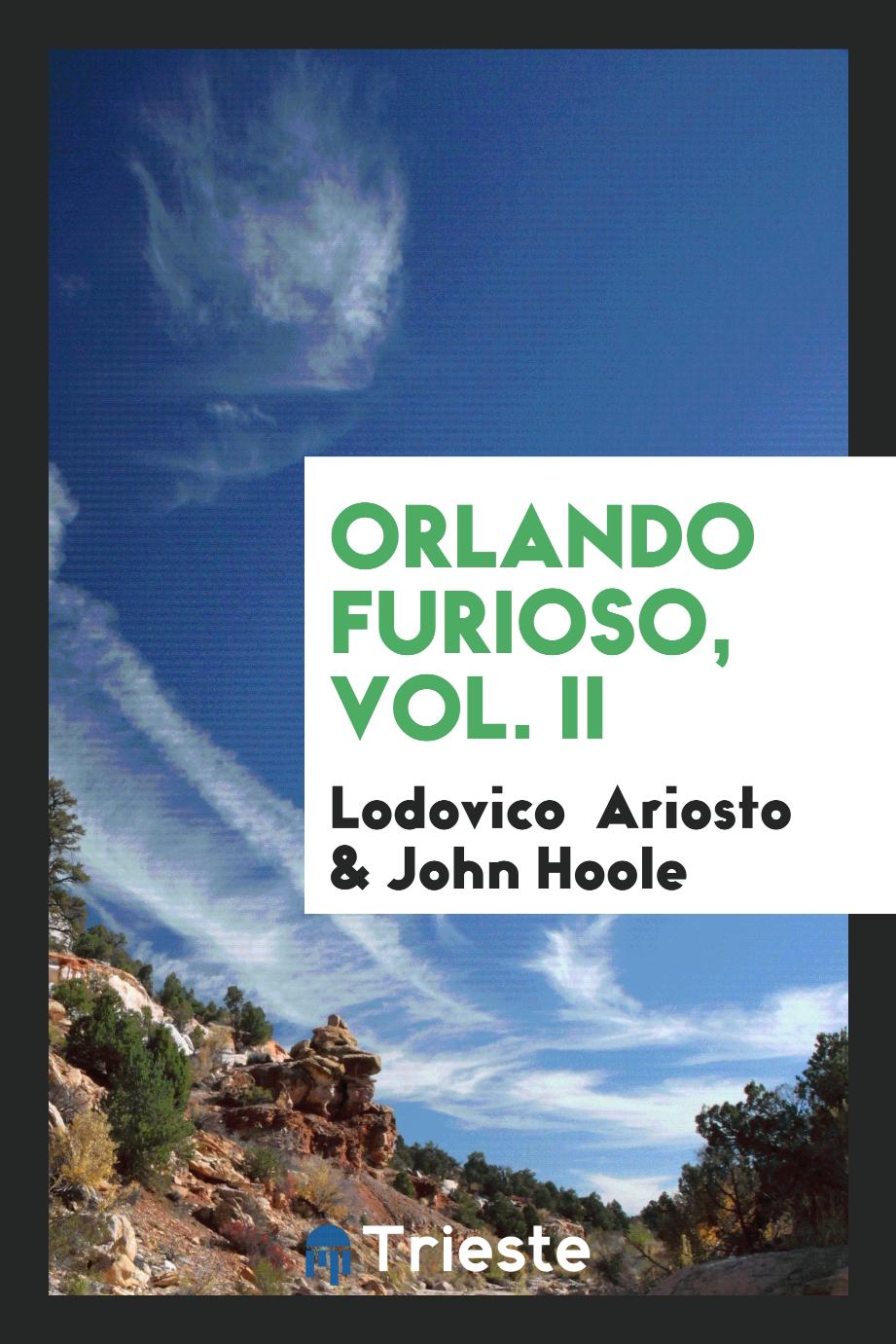 Orlando Furioso, Vol. II