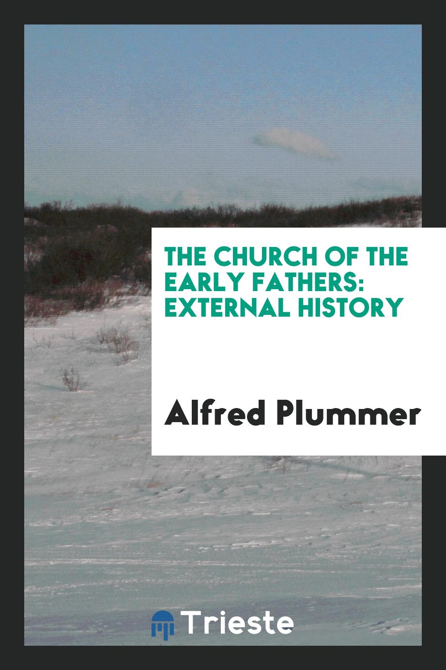 The church of the early fathers: external history