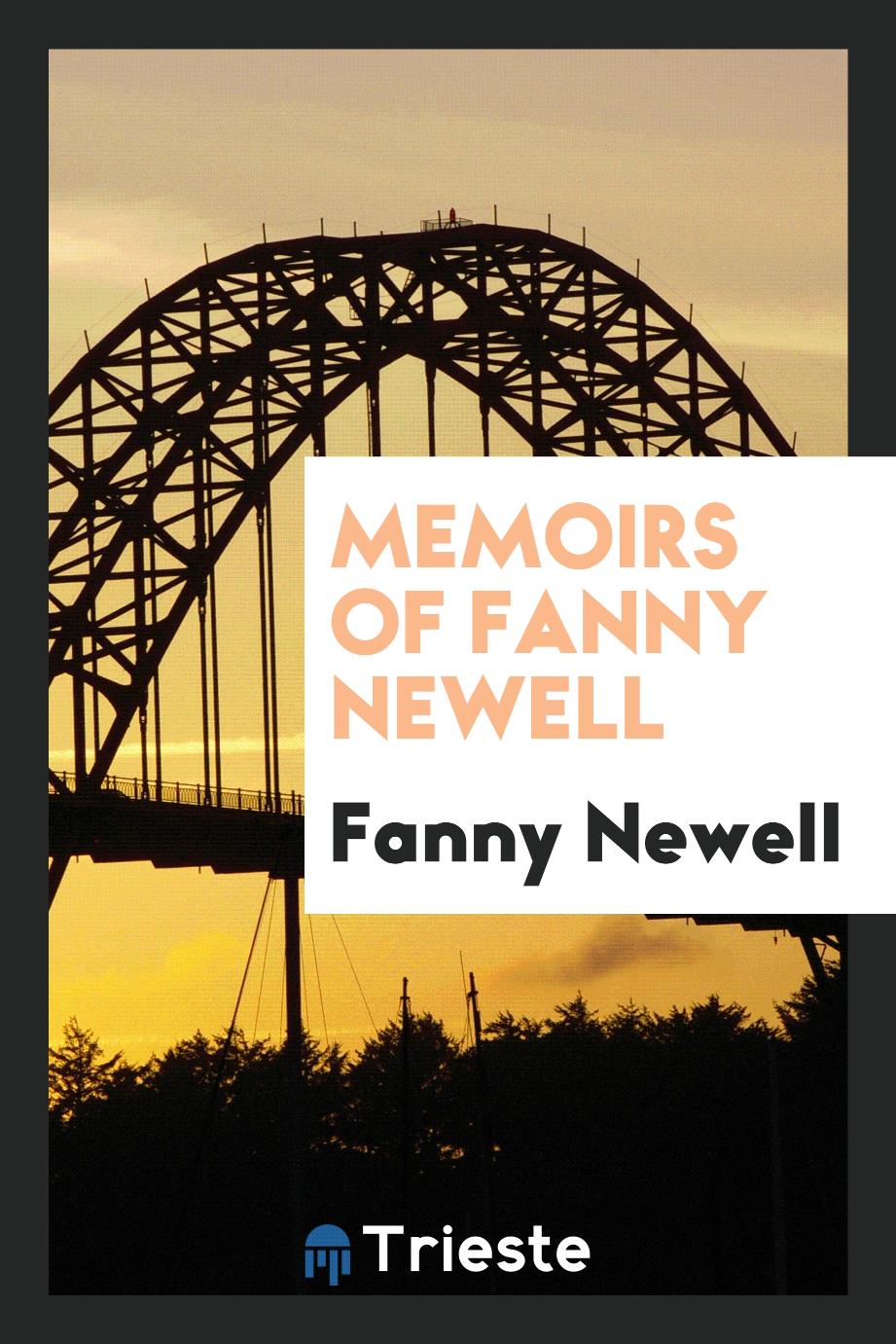 Memoirs of Fanny Newell